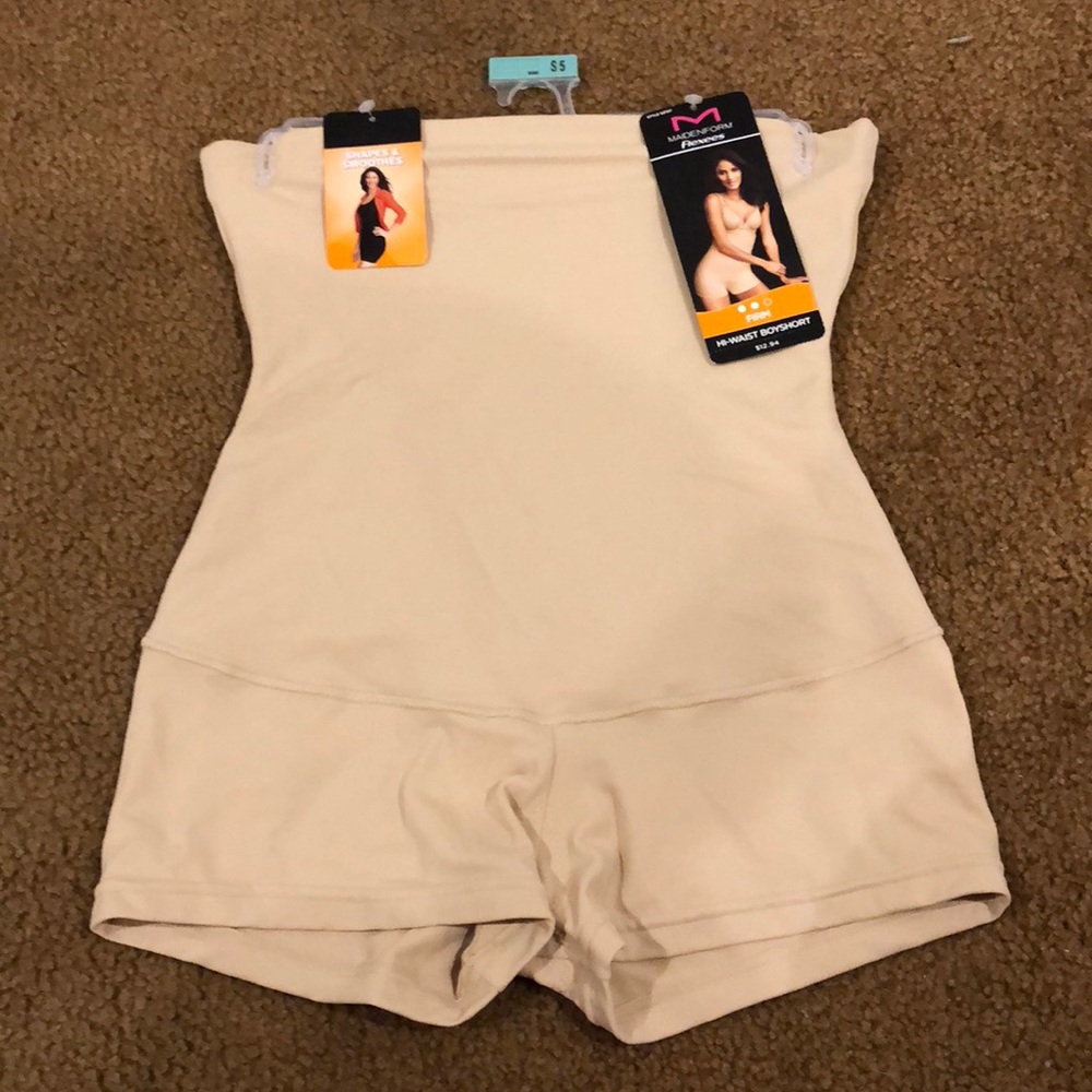 High waisted boy short body shaper